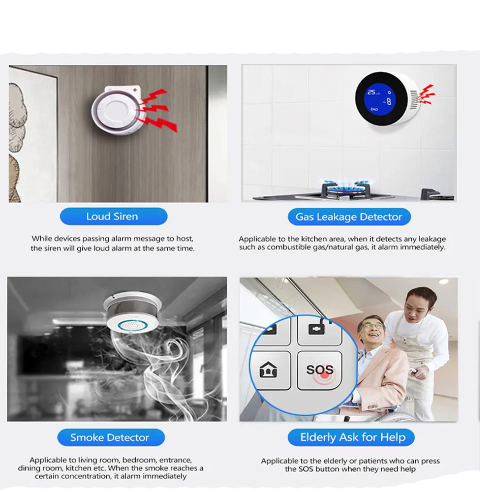 PGST 4G Tuya Smart Home Alarm  - Home Security Ultimate recension och pris