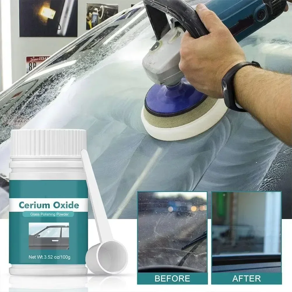100g Glass Polishing Powder Fo - Glass Break Detector recension och pris